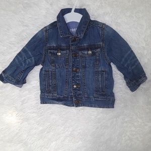 Baby Gap boy/girl denim jean jacket 12-18 Months